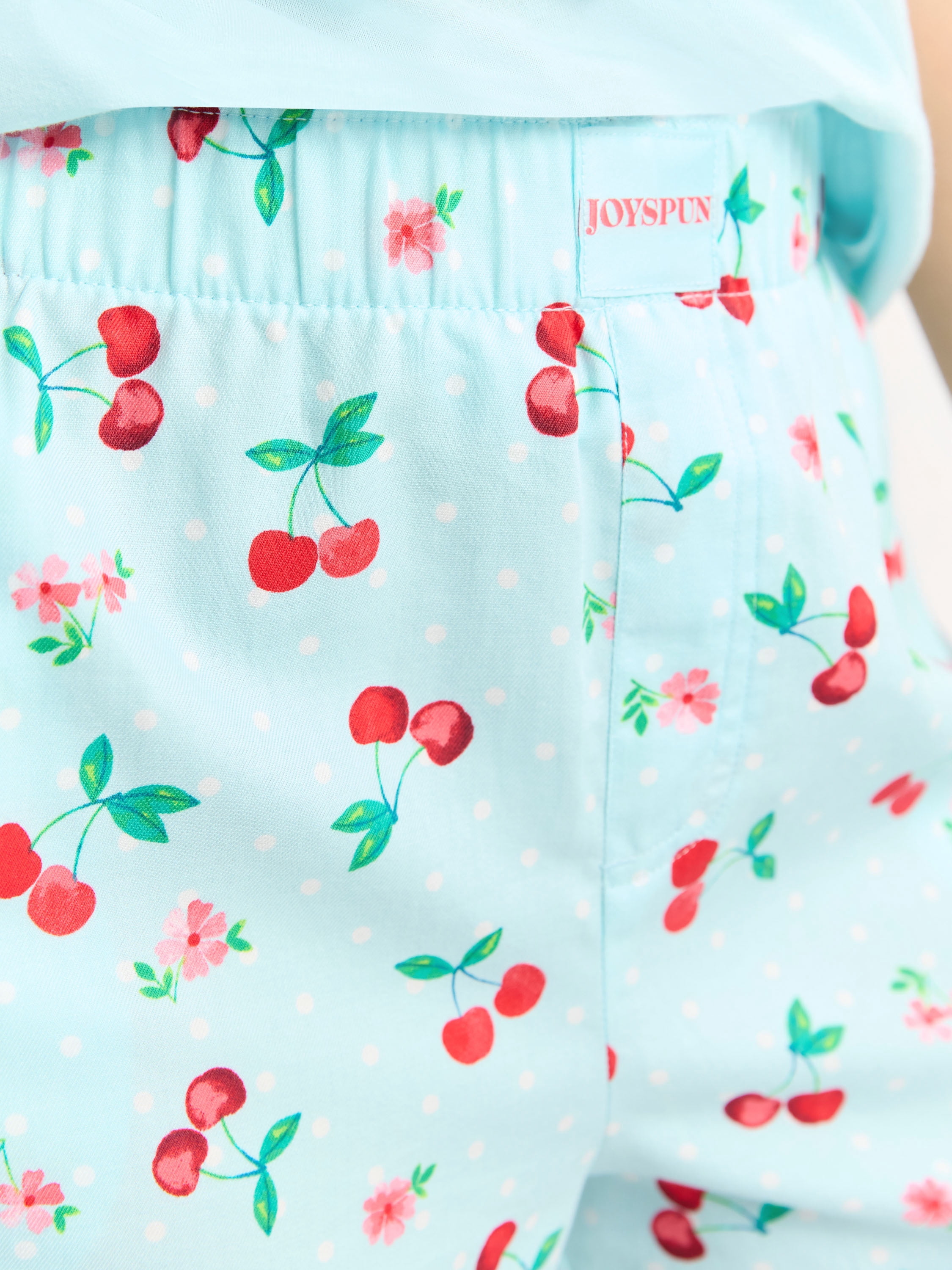 Joyspun Women's Woven Pajama Boxer Shorts, 3'' Inseam, Sizes XS-3X