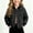 Black, variant on Little Girls and Kids Quilted Bomber Jacket Pink Lightweight Snap Button Fall,Size 1-2T