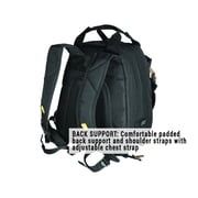 CLC Custom Leathertcraft 1134 Carpenters Tool Backpack, 44 Pockets, Padded Back Support
