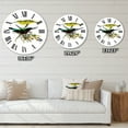 thumbnail image 4 of Designart 1 in Quartz Traditional Wall Clock, 4 of 5