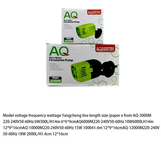 Aquarium Fish Tank Wavemaker Pump Single/Dual pump aquarium wave pump Head Anti-reverse Wall Mount Sucker Wave Maker Pump