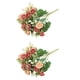 thumbnail image 2 of Uuiauoio 2 pcs Artificial Flowers Faux Flowers Bulk Flower Leaf with Stems Arrangements for Wedding Bouquets Party Table Centerpieces Home Decorations Indoor Outdoor, 2 of 6