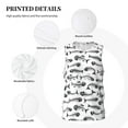 thumbnail image 3 of Naloa Fish Bones Basketball Jersey Reversible Men's Mesh Athletic Sports Shirts Training Practice S-4XLMedium, 3 of 6