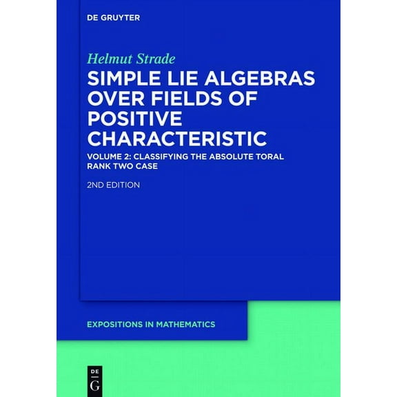 de Gruyter Expositions in Mathematics Classifying the Absolute Toral Rank Two Case, Book 42, (Hardcover)