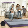 thumbnail image 3 of Sersper Camping Mattress Pad, 75*39*4 inch, CertiPUR-US Memory Foam, Portable Roll Up Sleeping Mat, 3 of 9