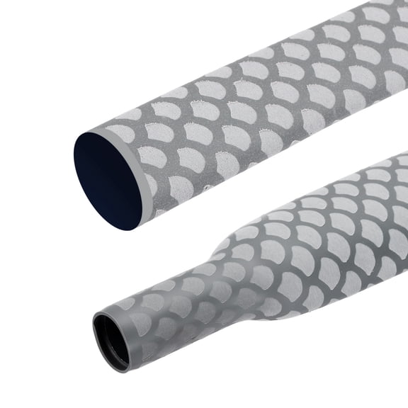 1.8:1 Heat Shrink Tubing for Fishing Rods,(Dia:20mm,3.3ft Gray)