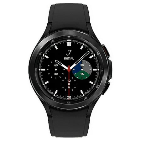 Restored Samsung SM-R890NZKCXAA Galaxy Watch4 Classic 46mm w/Extra Strap Black (Refurbished)
