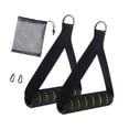 thumbnail image 4 of 2 piezas de agarres para ejercicios, accesorios de gimnasio resistentes, agarres de banda de resistencia para de poleas, equipo de gimnasio Verde, 4 of 8