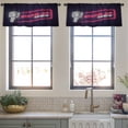 thumbnail image 4 of LALILO Kitchen Curtain Valance Stand Neon Sign Rod Pocket Window Curtain 52"x 18" Set of 2, 4 of 6