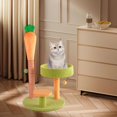 thumbnail image 1 of Runquan Grattoir pour Chat Poste de Divertissement Interactif Robuste Grattoir à Griffes de Chat, 1 of 8