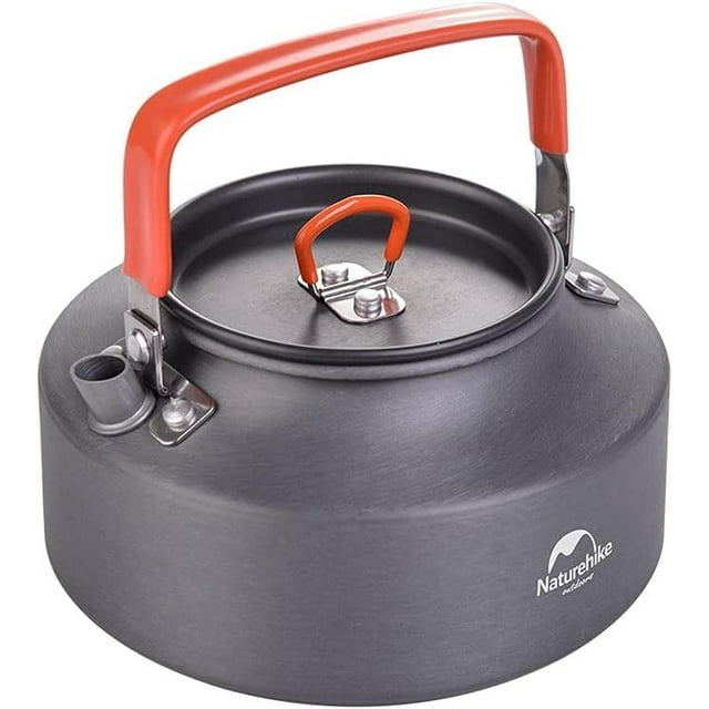 Cafetera portátil de aluminio Camping Kettle Naturehike de 1,45 litros