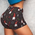 thumbnail image 3 of Picia Cute Christmas Gnomes Printed Workout Shorts for Women Seamless Scrunch Butt Lifting High Waisted Yoga Gym Booty Running Moisture-wicking Short Pants-XX-Large, 3 of 9