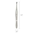 thumbnail image 6 of (4 pack) Equate Stainless Steel Classic Slant-Tip Eyebrow Tweezers, 1 Count, 6 of 7