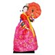thumbnail image 3 of Figura de kimono de geisha, decoración novedosa, mini muñeca hanbok coreana, antigua asiática Estilo 4, 3 of 9