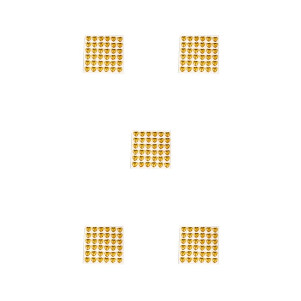 Yuarrent 10 hojas de pegatinas de joyas, calcomanías acrílicas tridimensionales para manualidades, pegatinas para uñas, teléfono, guitarra, mesa, Type2 NO2 Yuarrent CBP482759