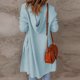thumbnail image 4 of Pntutb Top de moda para mujer, cárdigan con bolsillo, prendas de vestir a medio y largo plazo, abrigo de manga larga, liquidación Pntutb Pntutb-1039, 4 of 7