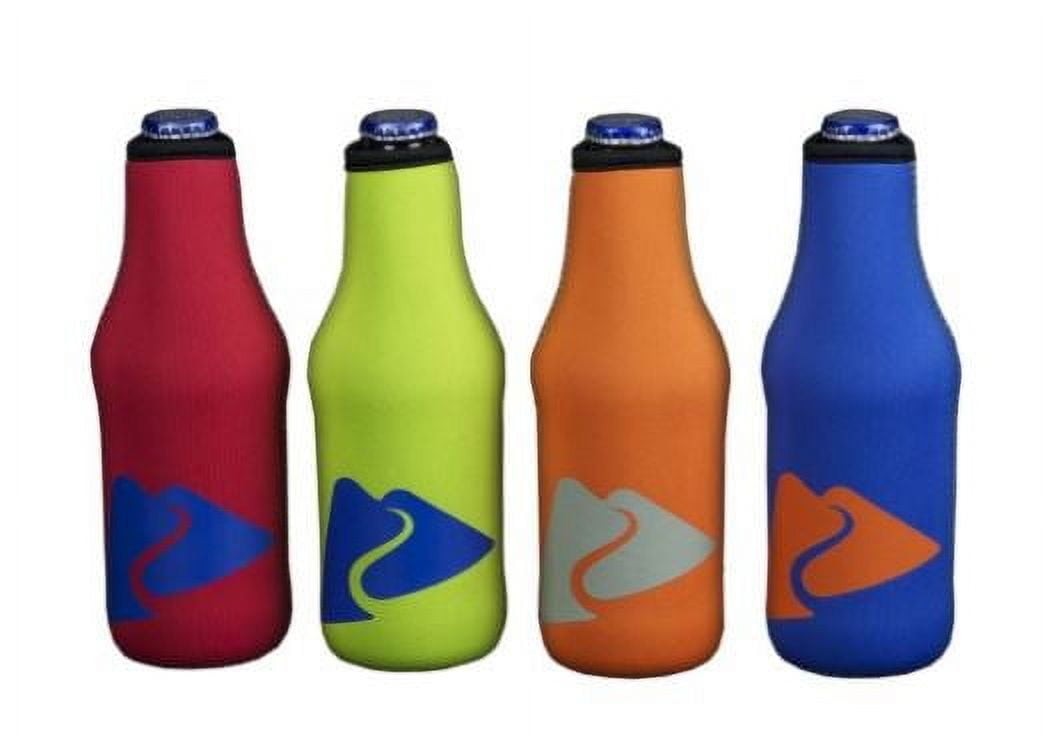 Ozark Trail Insulated 12-oz Zippered Bottle Sleeve, Orange