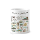 thumbnail image 1 of Los monumentos mas famosos de Corea Taza de cepillo de dientes, 1 of 3
