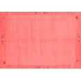 thumbnail image 1 of Ahgly Company Machine Washable Indoor Rectangle Abstract Red Modern Area Rugs, 5' x 7', 1 of 4