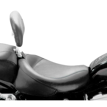 - Mustang 79126 Wide Touring Vintage Solo Seat with Driver Backrest
