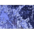 thumbnail image 1 of Ahgly Company Machine Washable Indoor Rectangle Oriental Blue Industrial Area Rugs, 2' x 3', 1 of 4