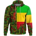 thumbnail image 3 of Sudadera con capucha y estampado callejero de la bandera de ML vintage, ropa africana para hombre, estilo hip hop, con personalidad, moda, jerseys con emblema nacional de Malí, 3 of 4