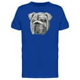 thumbnail image 1 of Realistic Bulldog In Grey Sketch Tee Men's -Image by Shutterstock, 1 of 2