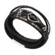 thumbnail image 1 of Moda mujer señora clásica negro Hugo Pulsera de gota de agua, 1 of 10