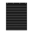 thumbnail image 2 of Gráfico estándar colgante, juguete educativo preescolar, suministros de enseñanza para tiras de frases, tarjetas de letras, número de Negro Sunnimix Gráfico de bolsillo, 2 of 8