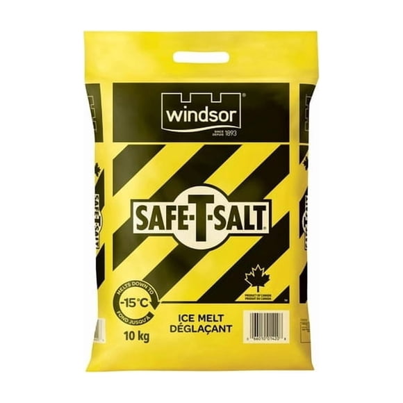 Fondant à Glace Windsor 10 kg Safe-T-Salt Sel Gemme, Fondant à Glace
