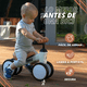 thumbnail image 4 of RIDEEZ | Bicicleta de Equilibrio para Niños, Bici de Balance sin Pedales Bicicleta de Aprendizaje Bici para niños de Equilibrio Regalo para Bebés, Triciclo para 1-2 Años RZ001 (Blanco/Café), 4 of 7