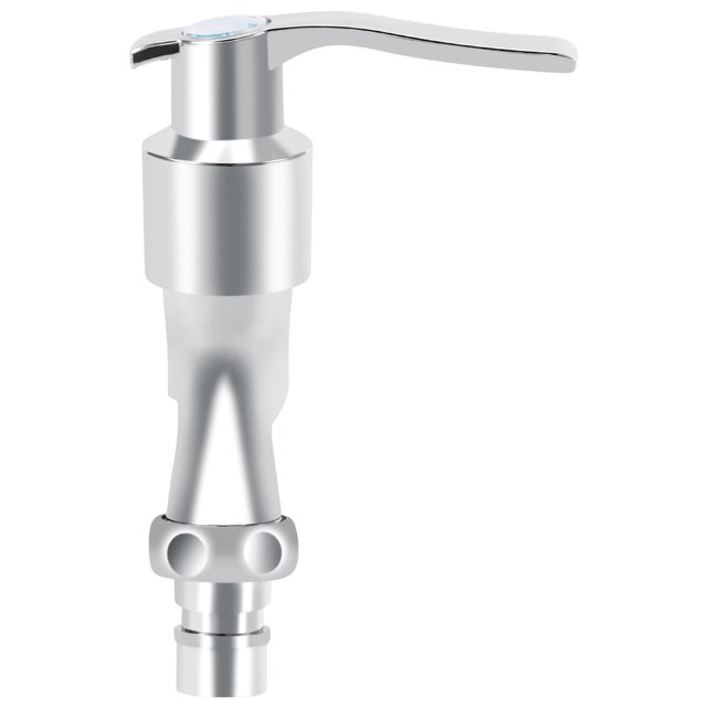 Grifo de lavabo de pared de aleación de zinc G1/2" para jardín para lavadoras
