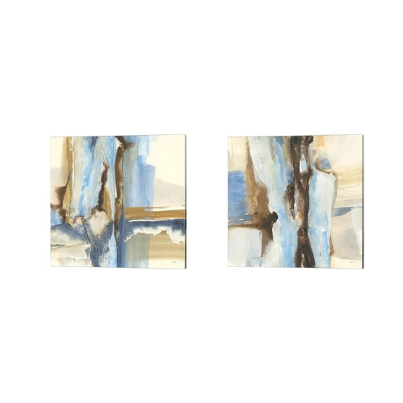 Metaverse Chris Paschke 'River Run' Canvas Art (Set of 2)