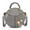 Pewter, variant on Nobella Women’s Crossbody Vegan Leather Functional and Trendy Handbag by Mia K. -Pewter