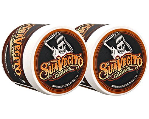 Pomade Original Hold 4 oz, 2 Pack - Medium Hold Hair Pomade For Men - Medium Shine Water Based Wax Like Flake Free Hair Gel - Easy To Wash Out - All Day Hold For All Hairstyles