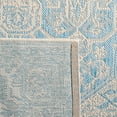 thumbnail image 6 of SAFAVIEH Beach House Diggory Medallion Indoor/Outdoor Area Rug, Aqua/Cream, 6'7" x 9'2", 6 of 10