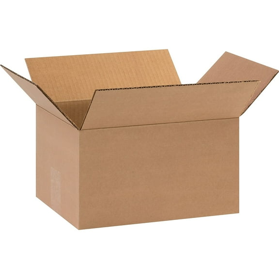 Box Partners Corrugated Boxes 11" x 8" x 6" Kraft 25/Bundle 1186