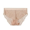thumbnail image 1 of Panties for Women Thong Large Size Low-Rise Solid Lace Breathable, 1 of 3