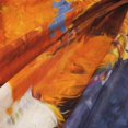 thumbnail image 6 of Abstract Shower Curtain, Orange Shower Curtain, Colorful Shower Curtain, Art Shower Curtain Set with 12 Hooks, Modern Bathroom Decor, 72"x72"., 6 of 6