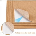 thumbnail image 2 of 12 Pack Self-Adhesive Cork Sheet Cork Tiles Cork Mat 11.8x11.8Inch with Adhesive Back for Wall Decoration Party, 2 of 9
