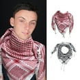 thumbnail image 2 of Breathable Neckerchief for Man Arabic Headscarf Fashion Shemagh Scarf, 2 of 14