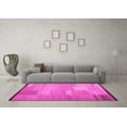 thumbnail image 3 of Ahgly Company Indoor Rectangle Abstract Pink Contemporary Area Rugs, 2' x 4', 3 of 4