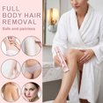 thumbnail image 2 of 2-in-1 Women's Electric Shaver & Trimmer, Rechargeable Facial and Body Hair Remover with Dual Heads, Waterproof Portable Hair Removal Device for Face, Arms and Underarms, 2 of 5