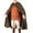 Brown, variant on HNMKIU Men's Fashion Retro Cloak Hooded Robe with Velvet Finish Brown,One Size