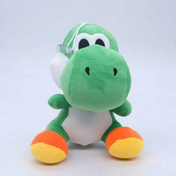 Peluche de Yoshi de 20 cm de la serie Super Mario All Stars pequeno verde Bodega Aurrera en linea
