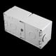 thumbnail image 3 of Socador de pared de PVC, enchufe de pared IP66 IP66, Oficina de Restaurantes Hogar/School/Office Para Casa, 3 of 7