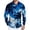 Dark Blue, variant on Men's Hawaiian Casual Printed Long Sleeve Button Up Shirt, Tropical Vacation Beach Wear, Lightweight Comfortable Shirt for Summer Outdoor Parties, Relaxed Fit,Dark Blue,2XL