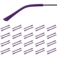 thumbnail image 1 of Cojín para orejas de gafas Uxcell, sujetadores de silicona antideslizantes, reemplazo de patillas púrpuras, 1 of 7