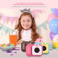 thumbnail image 2 of Andoer-2 Camcorder,Kids 48MP 2.4 Camera Dual Lens Built-in Kids Camera 48MP 2.4 Inch 1080P Kids Camera Camera Kids Camera Video Camera Kids Camera Video Lens Built-in Battery IPS Screen Dual, 2 of 6