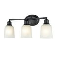 thumbnail image 4 of Amberle 3 - Light Matte Black / Black Wall Sconce, 4 of 6
